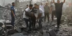 شهداء جراء غارات “إسرائيلية” مكثفة على قطاع غزة طالت منازل مأهولة