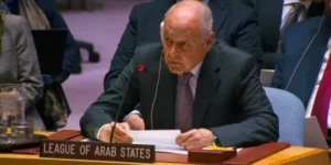 أبو الغيط يشيد بمبادرة الجزائر لعقد جلسة هامة من أجل تدعيم العلاقة بين الجامعة العربية ومجلس الأمن