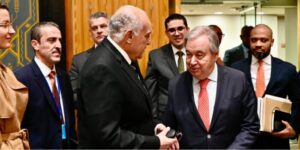غوتيريش يشكر الجزائر على الدعوة لتقديم إحاطة حول الوضع في الشرق الأوسط بما في ذلك القضية الفلسطينية