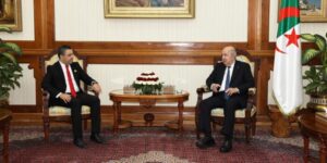 رئيس الجمهورية يستقبل الأمين الوطني الأول لجبهة القوى الاشتراكية