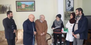 ربيقة ينقل تعازي رئيس الجمهورية إلى عائلة المجاهد محفوظ إسماعيل