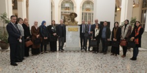 وفد من السلك الطبي يزور مجلس الأمة