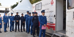 المديرية العامة للأمن الوطني تطلق الحملة الوطنية للتبرع بالدم