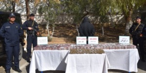 ضبط 60 ألف كبسولة بريغابلين وكمية من الكيف المعالج بأم البواقي