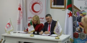 الهلال الأحمر الجزائري والشركة القابضة للنسيج والجلود يوقّعان اتفاقية لدعم المنتوج الوطني والعمل الخيري