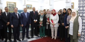 وزير العدل يثني على ما تقدمه نساء القطاع من إنجازات لتطوير العدالة ببلادنا