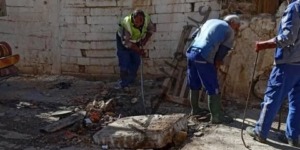 تدخل فوري لإصلاح قناة تتسرب منها مياه قذرة بالسحاولة