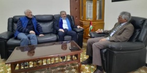 السفير الصحراوي بالجزائر يستقبل رئيس الحركة الديناميكية للجزائريين المقيمين بفرنسا