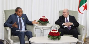 رئيس الجمهورية يستقبل الرئيس الأسبق التنزاني