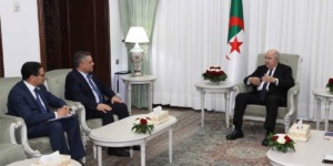 الرئيس تبون يستقبل وزير الداخلية التونسي