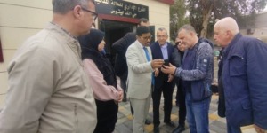 متابعة إنجاز حظيرة للسيارات ، مسبح و محطة برية بواد السمار 