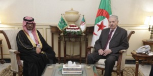 قوجيل يستقبل السفير السعودي ويؤكد على أهمية تعزيز التنسيق لمواجهة التحديات الإقليمية