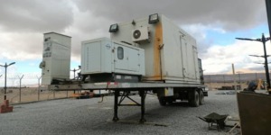 محطة متنقلة لتحويل الكهرباء بهدف دعم التموين في برج بوعريريج