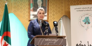 مولوجي تبرز إنجازات المرأة الجزائرية وانخراطها في التنمية المستدامة
