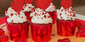  ميني كيك المخملي