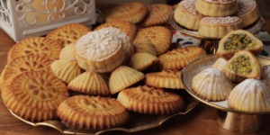 المعمول السوري بالحليب المكثف المحلى