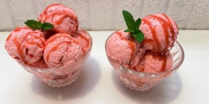 سوربي الفراولة الصحي