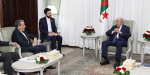 رئيس الجمهورية يستقبل وزير الشؤون الخارجية الإيراني