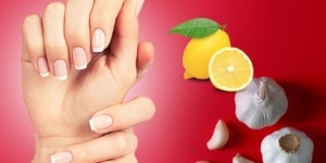 الثوم والليمون لأظافر قوية