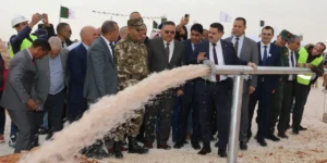 بشار.. استكمال أشغال إنجاز مشروع تحويل المياه من حقل قطراني 