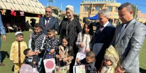 مولوجي تشارك نزلاء المؤسسات الاجتماعية فرحة عيد الفطر بمعسكر