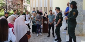 قالمة.. إقبال كبير على الحملة التحسيسية حول التجنيد في صفوف الدرك الوطني