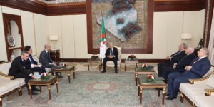 رئيس الجمهورية يستقبل وزير أوروبا والشؤون الخارجية الفرنسي