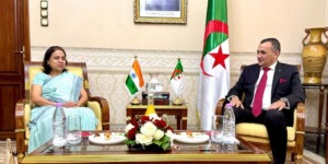 وزير البريد يستقبل سفيرة جمهورية الهند بالجزائر