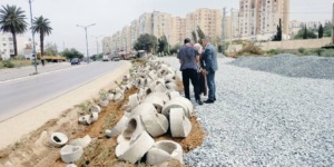 فوزية نعامة  تقف على جودة شبكة الطرقات المنجزة ببومرداس