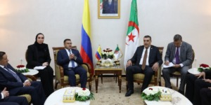 مجلس الأمة: أوسهلة يستقبل رئيس غرفة النواب الكولومبي