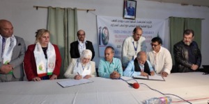 توقيع اتفاقية تعاون بين منتدى الحقوقيين الجزائريين واتحاد الحقوقيين الصحراويين