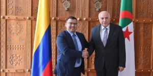 عطاف يستقبل رئيس غرفة النواب الكولومبية