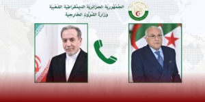 الجزائر وإيران يبحثان مستجدات القضية الفلسطينية