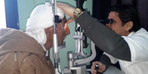 المغير.. فحوصات مجانية في طب العيون