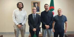 سفيان شايب يستقبل كفاءات شابة جزائرية مقيمة بالخارج