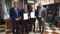 اتفاق شراكة بين المؤسسة الجزائرية “صناعة الغد” وجامعة تيسمسيلت