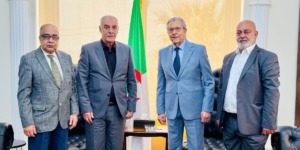 سفير الجزائر بلبنان يتباحث تطورات القضية مع وفد جبهة النضال الشعبي الفلسطينية