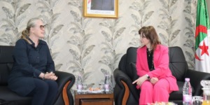 شرفي تتباحث فرص التعاون في مجال ترقية الطفولة مع سفيرة النرويج بالجزائر