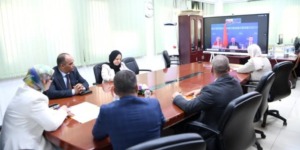 أعضاء مجموعة الصداقة البرلمانية “الجزائر – بيلاروس” مع نظرائهم البيلاروسيين