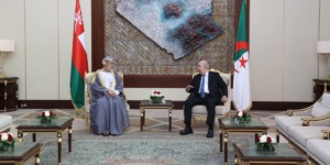 محادثات على انفراد وأخرى موسعة بين الرئيس تبون وجلالة سلطان عمان