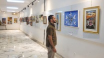 تواصل المعرض التشكيلي للفنان جمال الدين مبرك بقصر الداي بحسين داي 