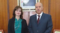 وزير الصحة يستقبل المفوضة الوطنية لحماية وترقية الطفولة