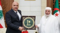 الرئيس اللبناني يزور جامع الجزائر