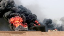 غارات صهيونية واسعة على اليمن طالت محطة نفطية..