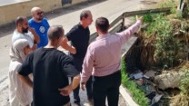 مواصلة خطة عمل تصريف مياه الأمطار ببئر توتة
