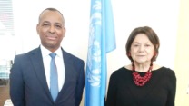ممثل البوليساريو بالأمم المتحدة والمنسق مع المينورسو يلتقي نائبة الأمين العام للأمم المتحدة