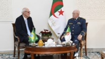 الأمين العام لوزارة الدفاع الوطني يستقبل سفير البرازيل بالجزائر