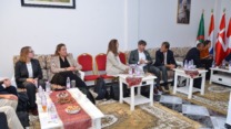 وفد من المركز الدولي لتطوير سياسات الهجرة يزور المعهد الوطني لتكوين مستخدمي الجماعات المحلية