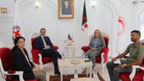 حملاوي تستقبل ممثل اللجنة الدولية للصليب الأحمر بالجزائر