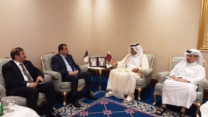تطوير المشاريع المشتركة في صناعة النفط والغاز ضمن محادثات عرقاب بالدوحة مع وزير الدولة لشؤون الطاقة القطري
